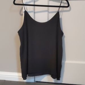 Black Tank Top, very flattering!